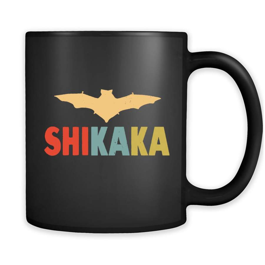 Shikaka Classic Vintage – Full-Wrap Coffee Black Mug