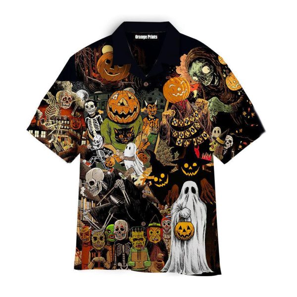 Halloween Is Coming Hawaii Shirt For Men Women Ha96053