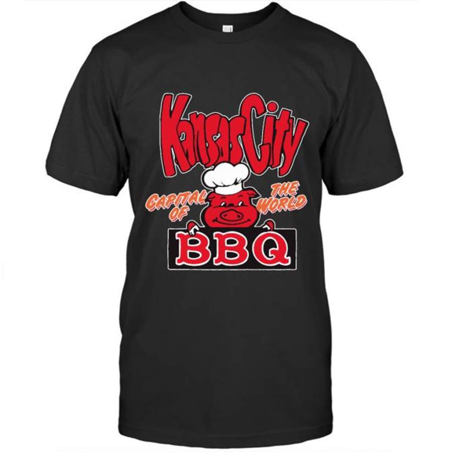 Kansas City Capital Of The World BBQ B – Gildan Short Sleeve Shirt