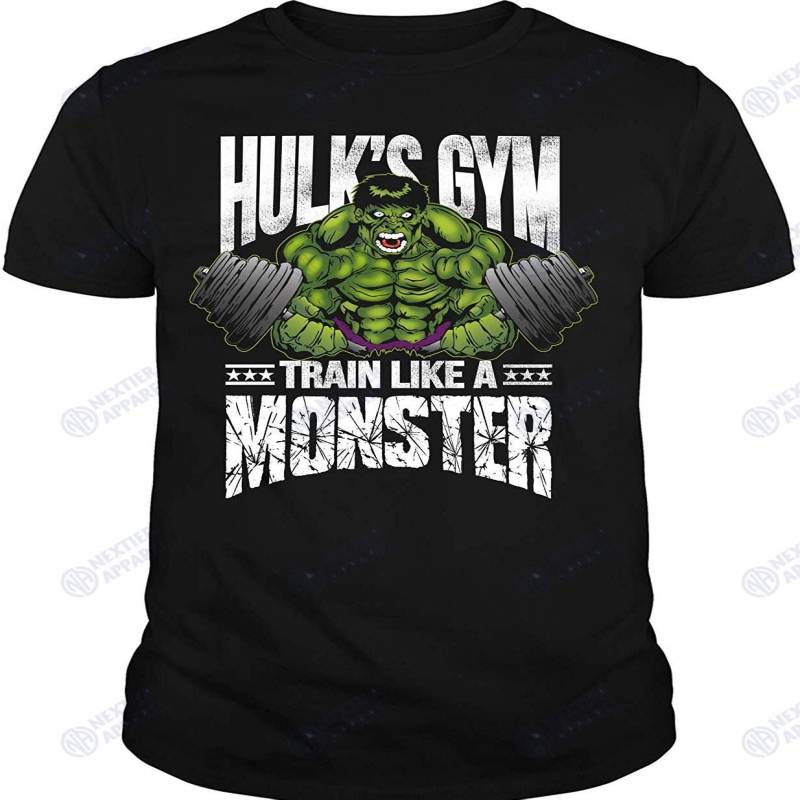 Hulk’s Gym Train Like A Monster T-Shirt