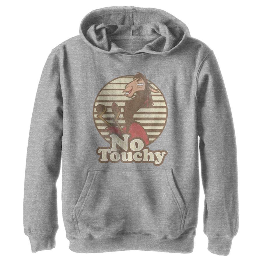 The Emperor’s New Groove Boy’s Kuzco No Touchy  Lightweight Hoodie