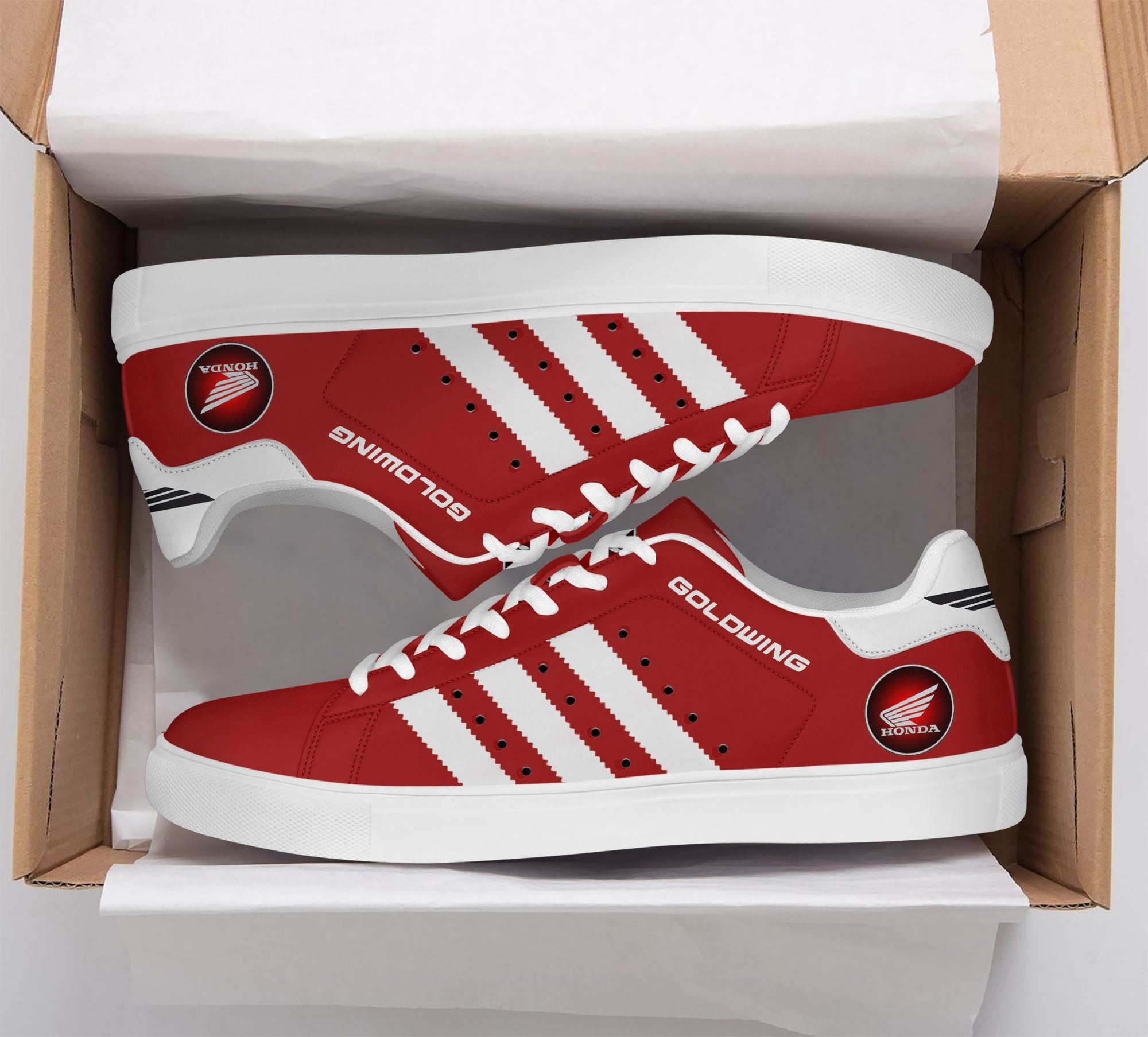 Honda Goldwing Sneaker Shoes Ver 3 (Red)