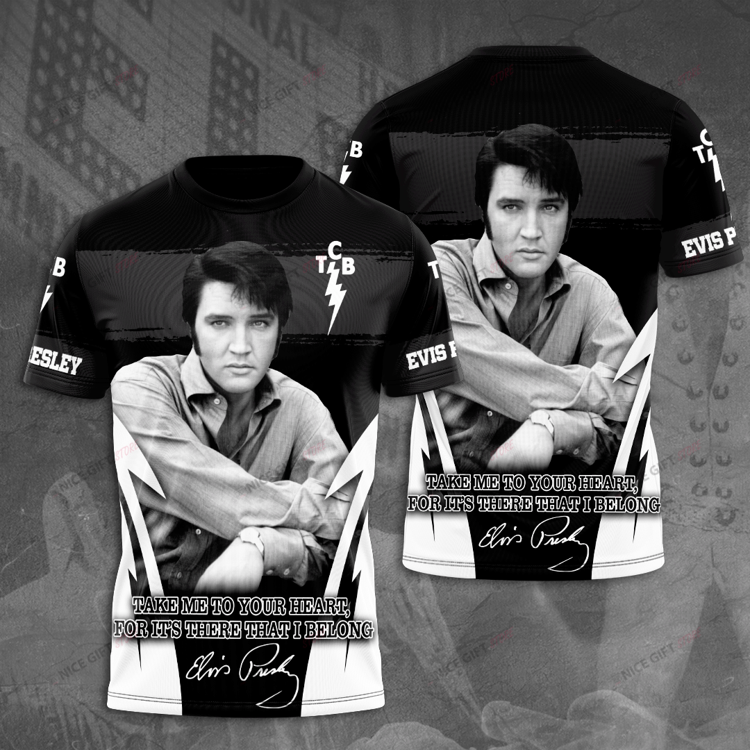 Elvis Presley 3D T-Shirt 3Ts-N0K3