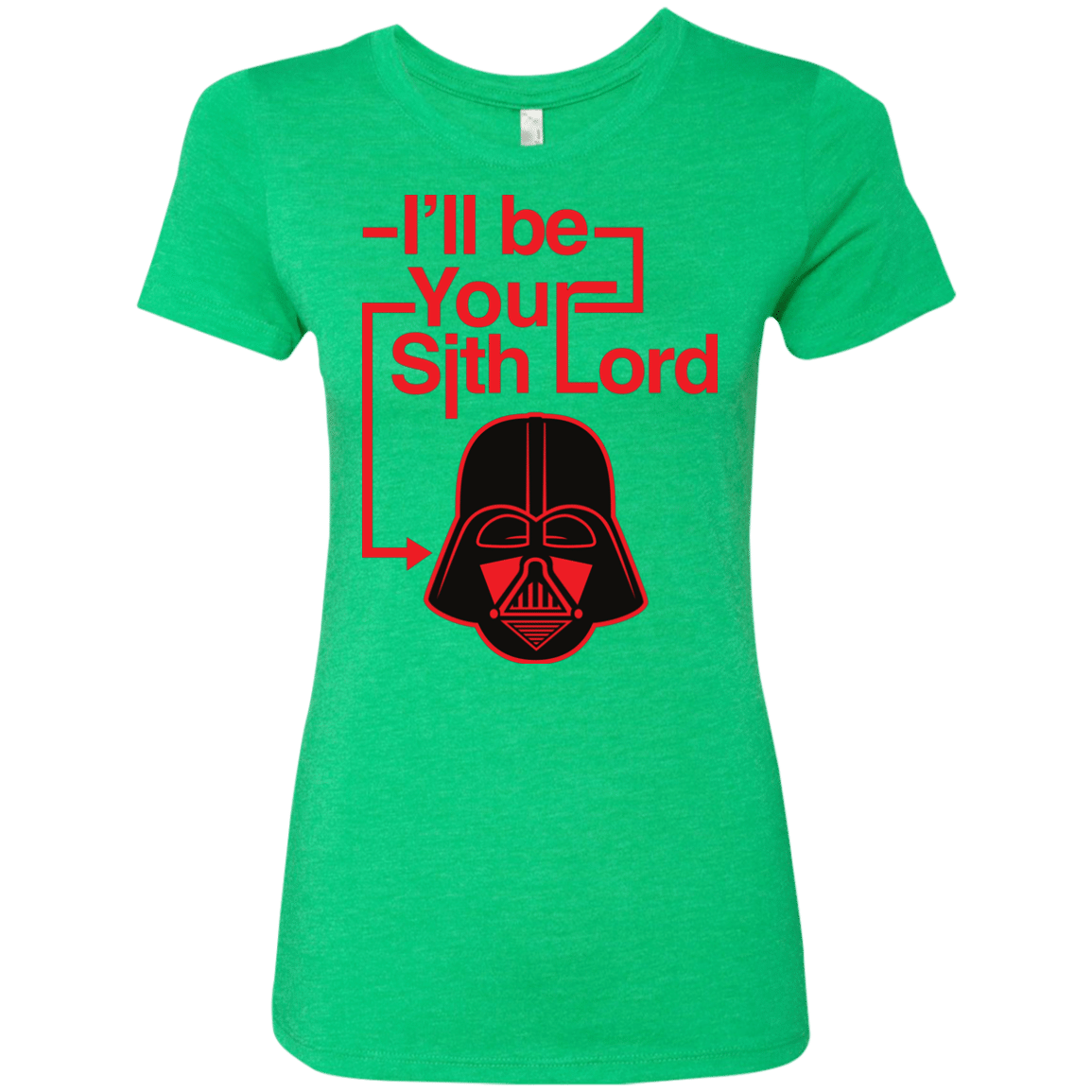 Darth Vader Womens Triblend T-Shirt