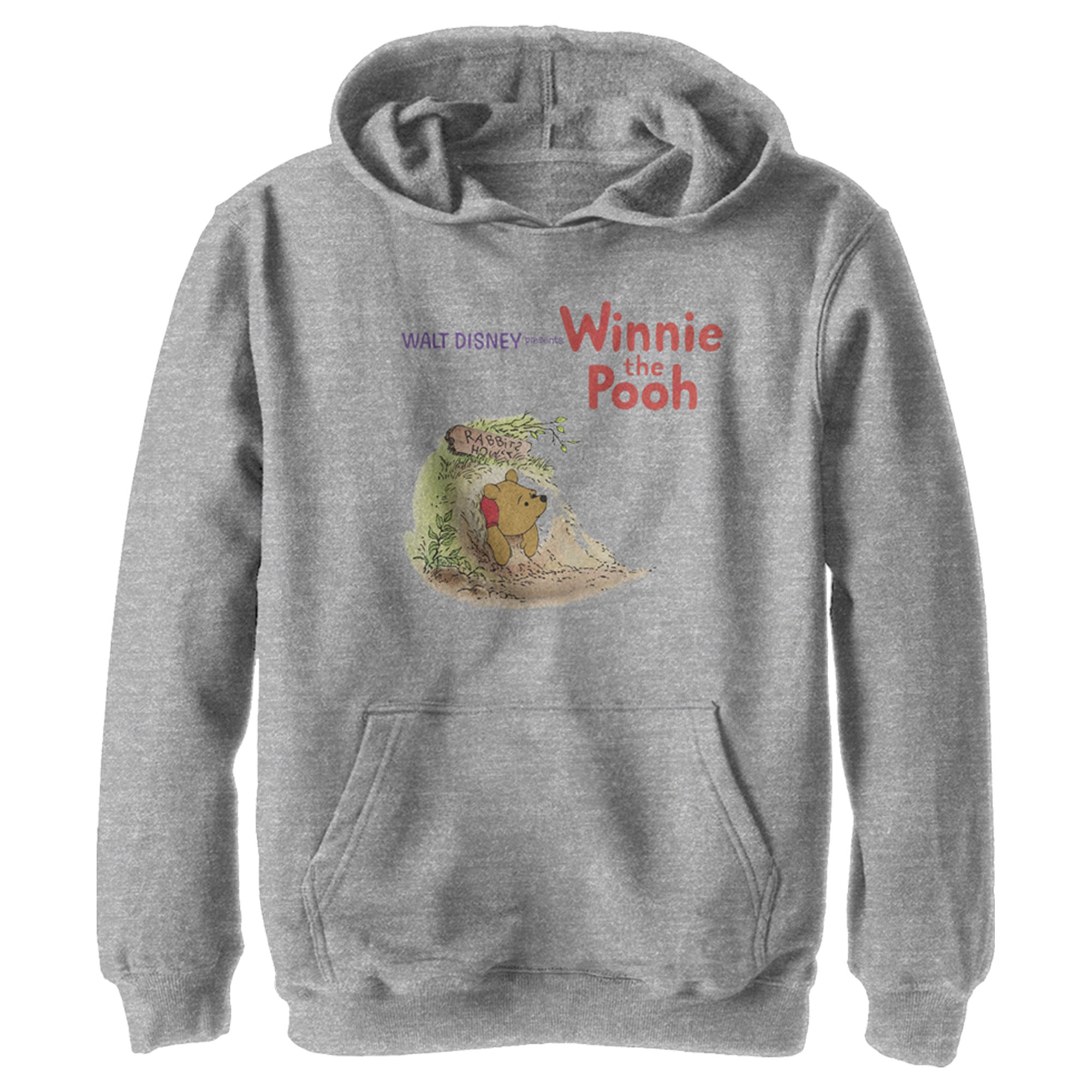 Boy’S Winnie The Pooh Stuck In Rabbit’S House Pull Over Hoodie