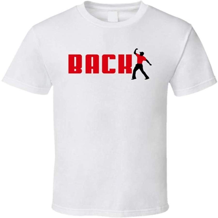 Tiger Woods Back Logo Parody T Shirt