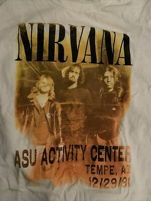 Vintage Nirvana 1991 Concert Shirt 2349