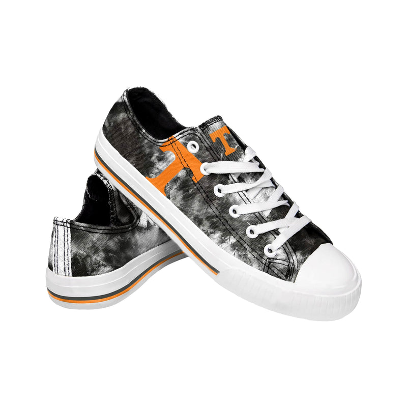 Tennessee Volunteers NCAA Womens Low Top Tie-Dye Canvas Shoe