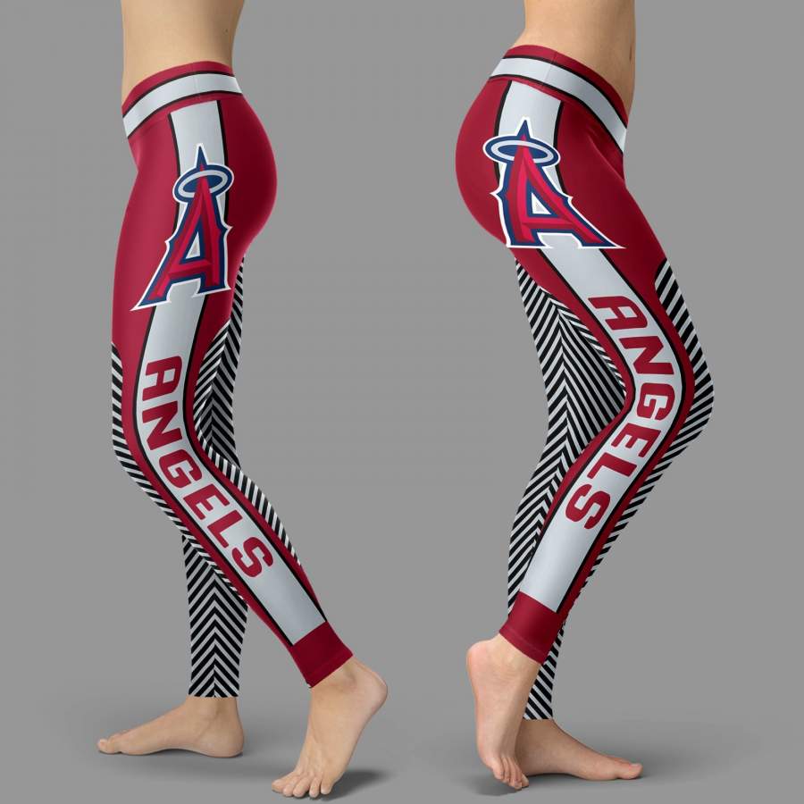 Fashion Gorgeous Fitting Fabulous Los Angeles Angels Leggings