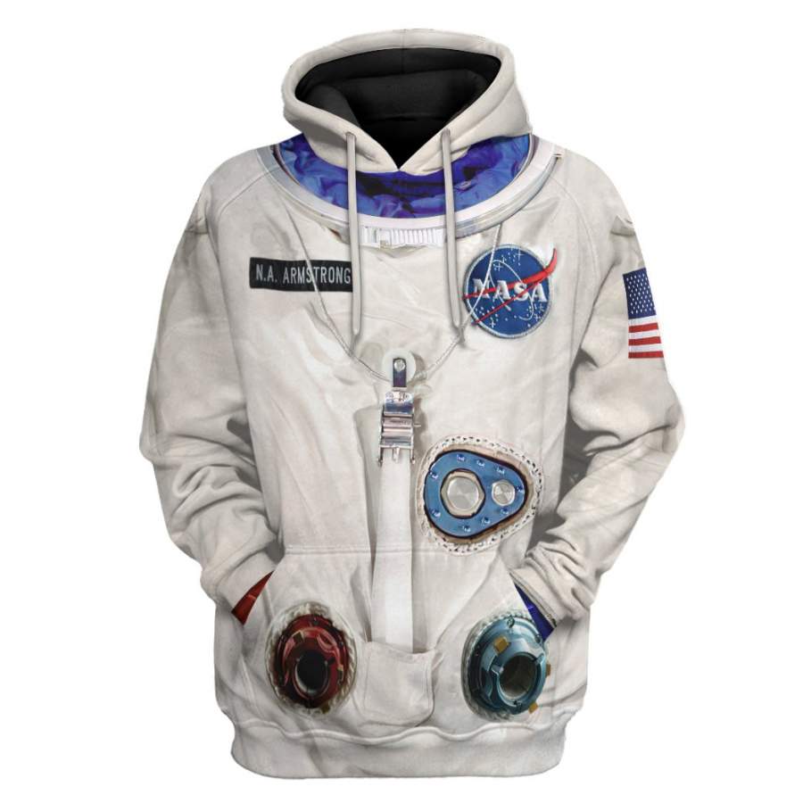 Gearhuman 3D NA Armstrong Space Suit Custom Tshirt Hoodie Apparel ...