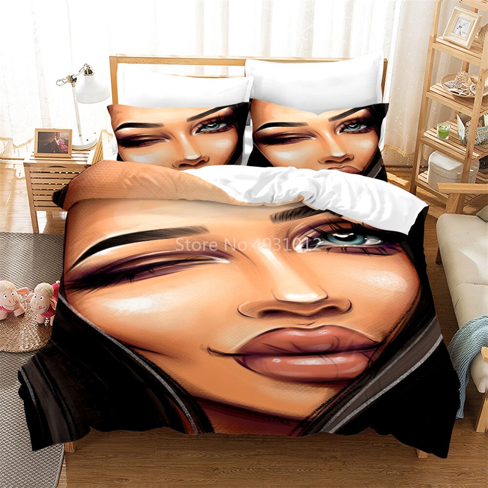 3D Printed Africa Sexy Wild Duvet Cover Bedding Set African Bed Set