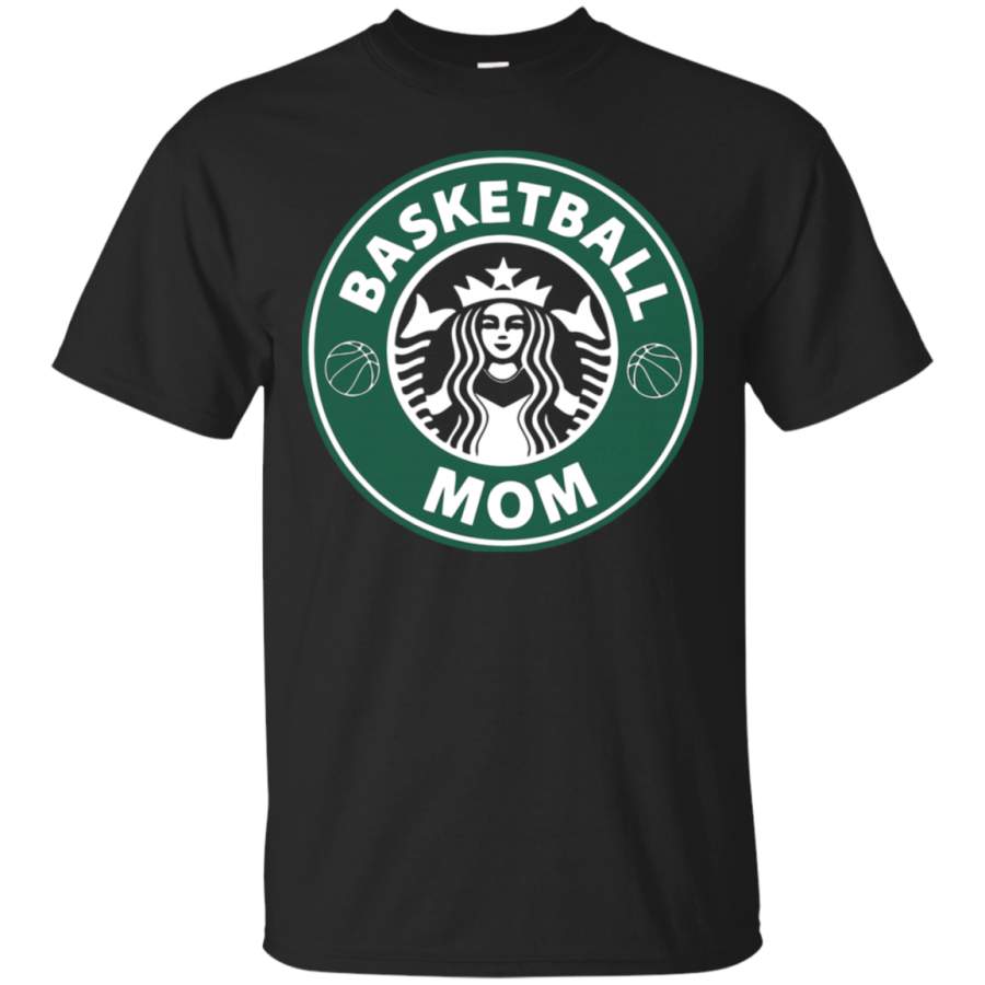 AGR Basketball Mom Love Starbucks Coffee T-Shirt