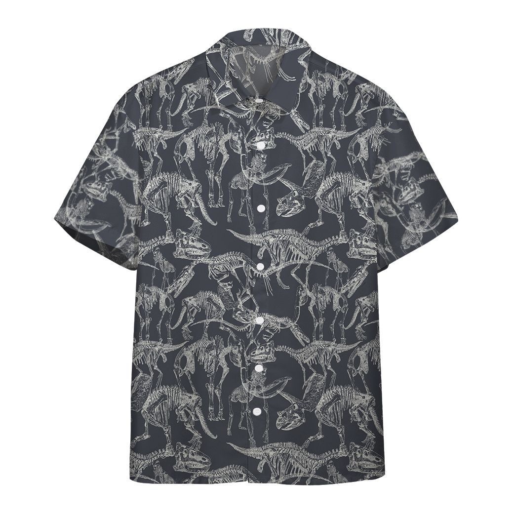 Gearhumans Gearhuman Prehistoric Animals Hawaiian Shirt Ha21121