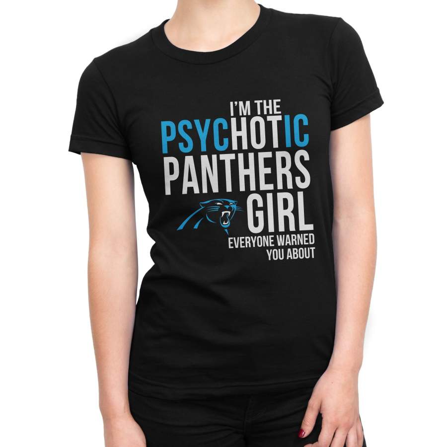 PsycHOTic Carolina Panthers T-Shirt (Unisex)