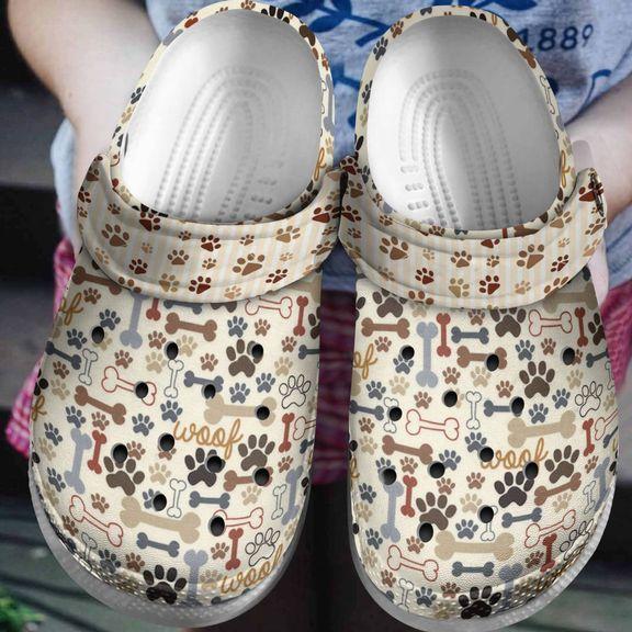 Dog Personalize Clog, Custom Name, Text, Fashion Style For Women, Men, Kid, Print 3D I Love My Dog