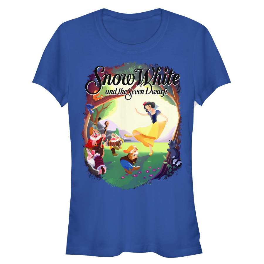 Snow White and the Seven Dwarves Junior’s Dance Scene  T Shirt