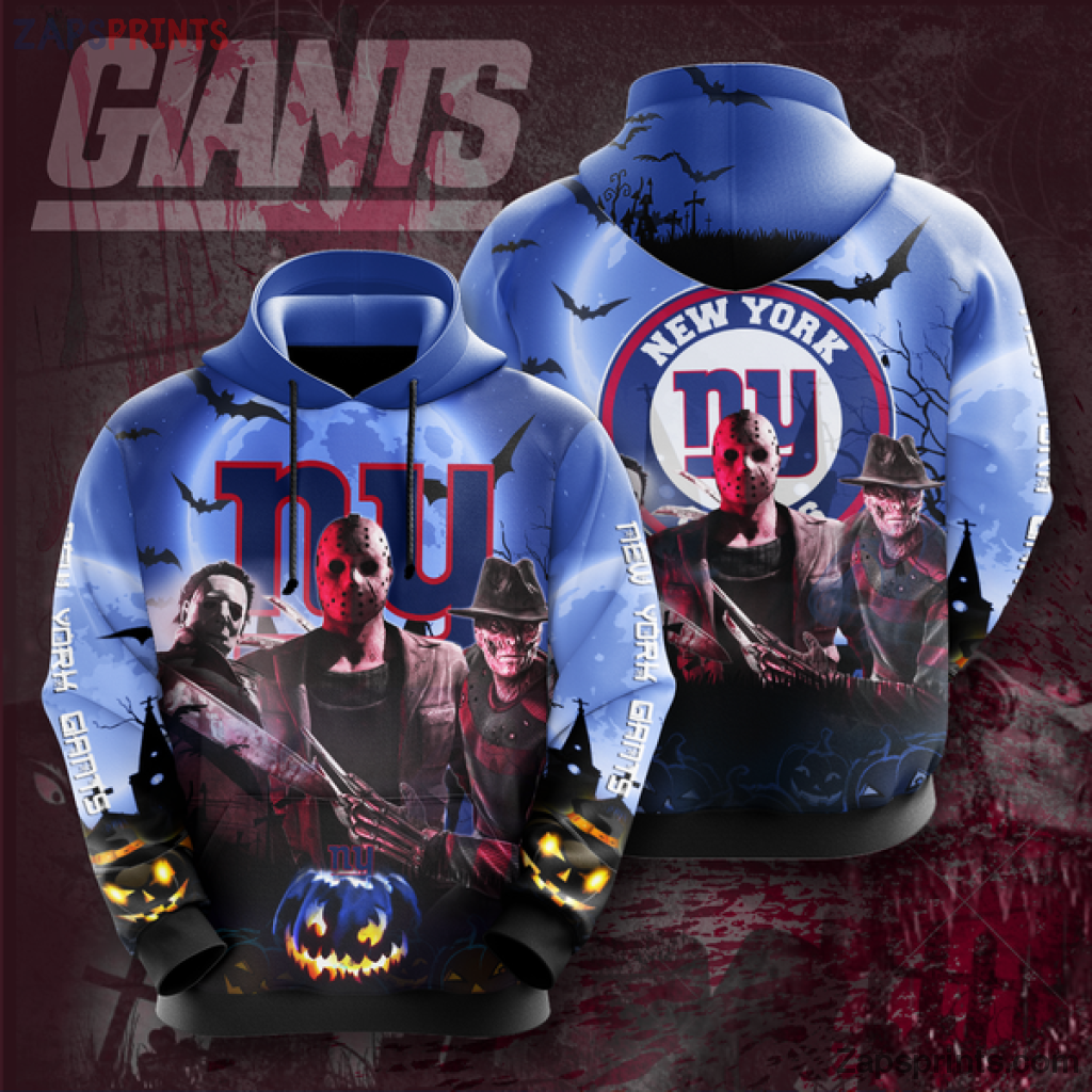 New York Giants Honor Haloween 3D Hoodie Gift For Fan Football Lovers