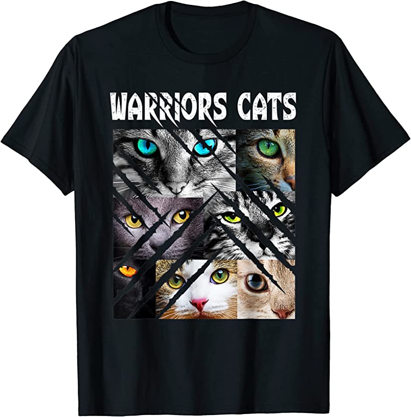 Warriors Cats Kitten Cat Mom Lover T-Shirt