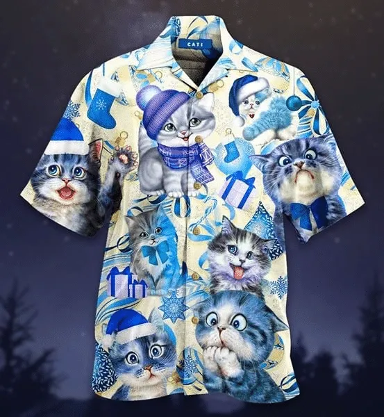 My Adorable Christmas Cats Hawaii Shirt For Men Women Adult Ha10390