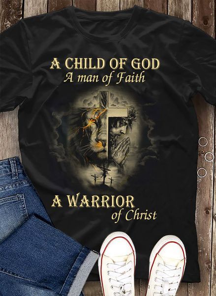 Jesus Lion A Child Of God Classic T-Shirt