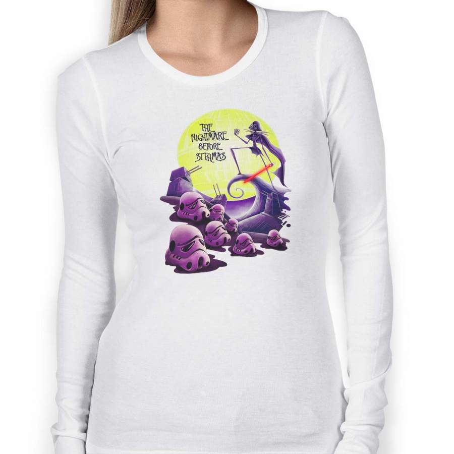 The Nightmare Before Sithmas Women’s Long Sleeve Tee