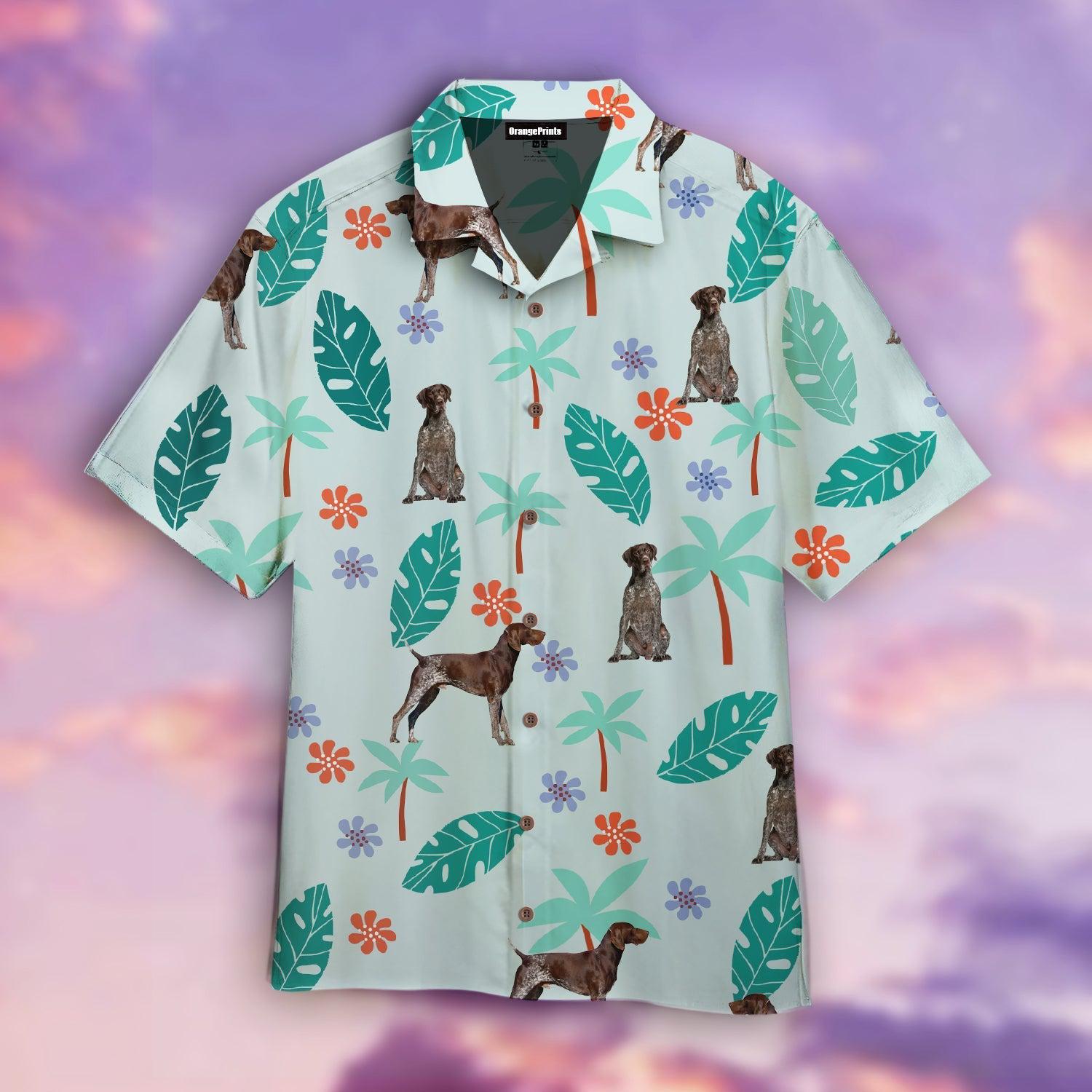 German Shorthaired Hawaii Shirt For Men Women Ha109561