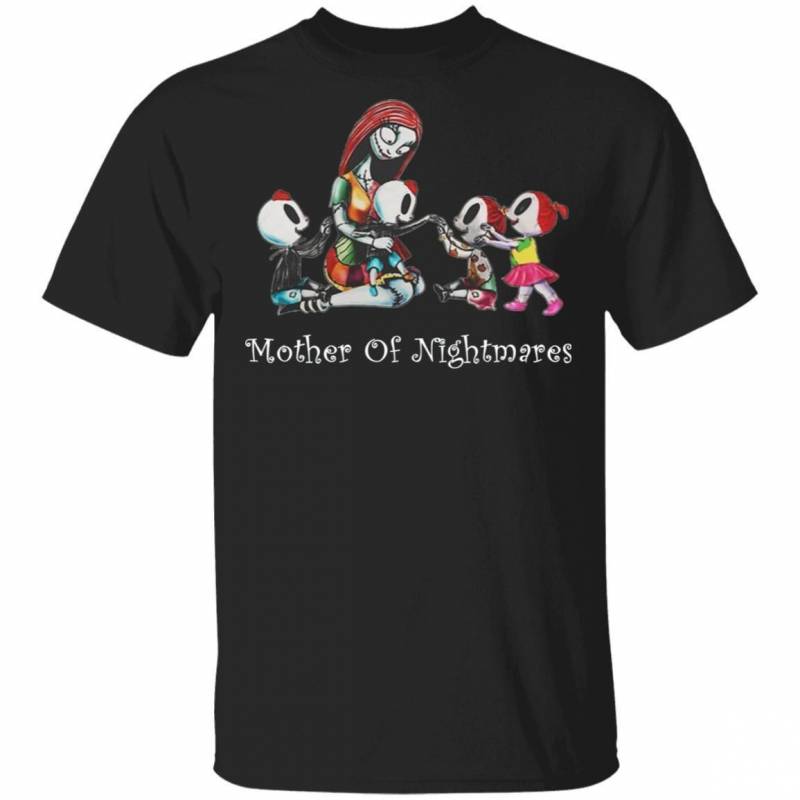 Z [Reorder] Mother Of Nightmare T-Shirt Sally With Two Boys And Two Girls K09