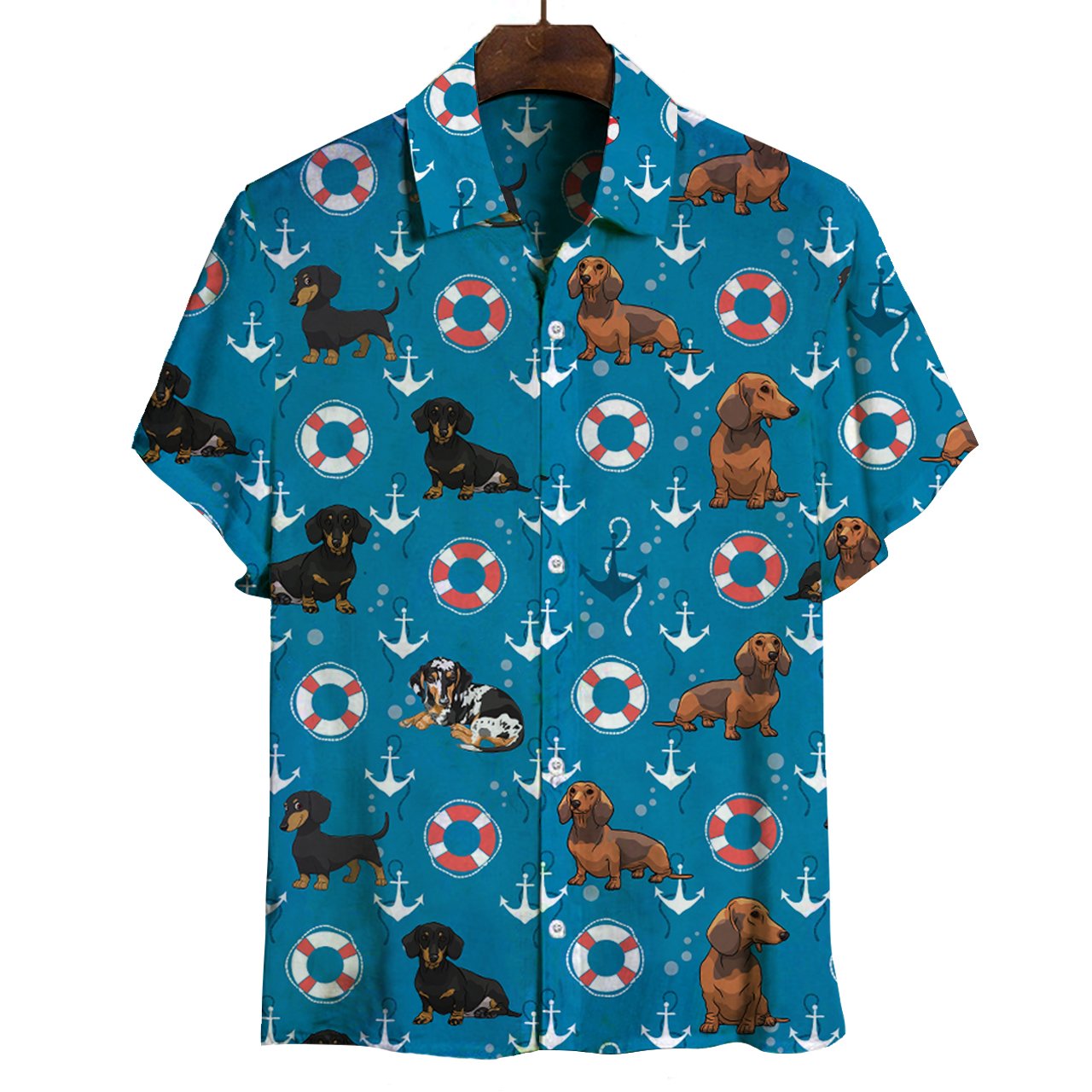 Dachshund Hawaii Shirt Ha75324