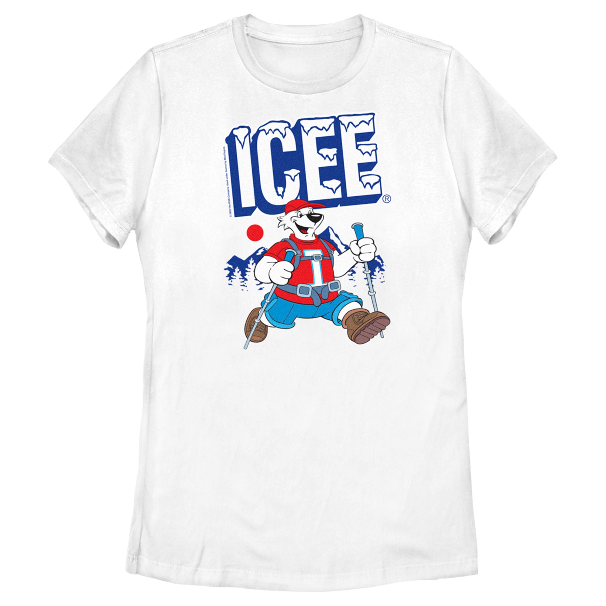 Women’S Icee Bear Happy Hiking T-Shirt