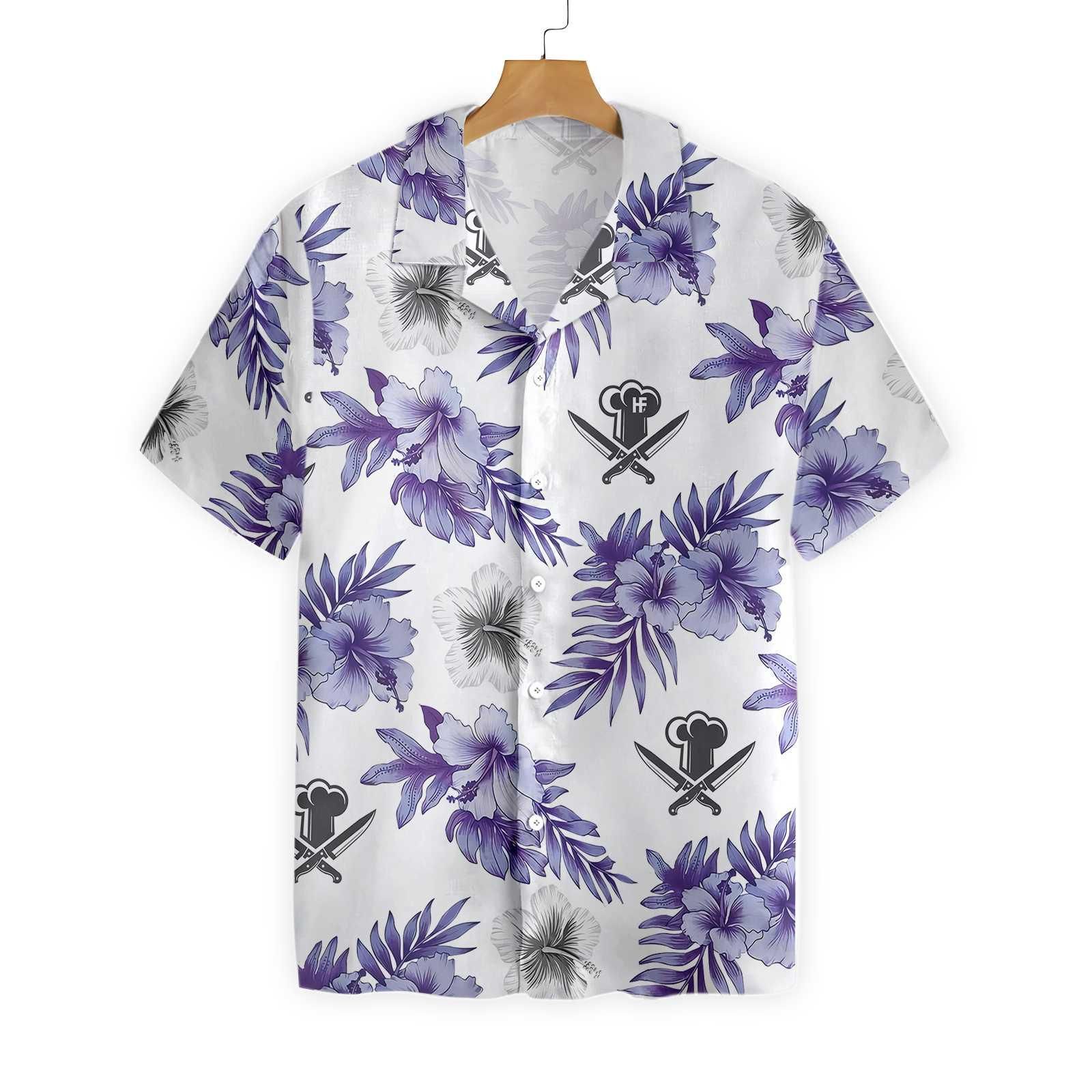 Aloha Chef With Knives Hawaii Shirt Ha87926