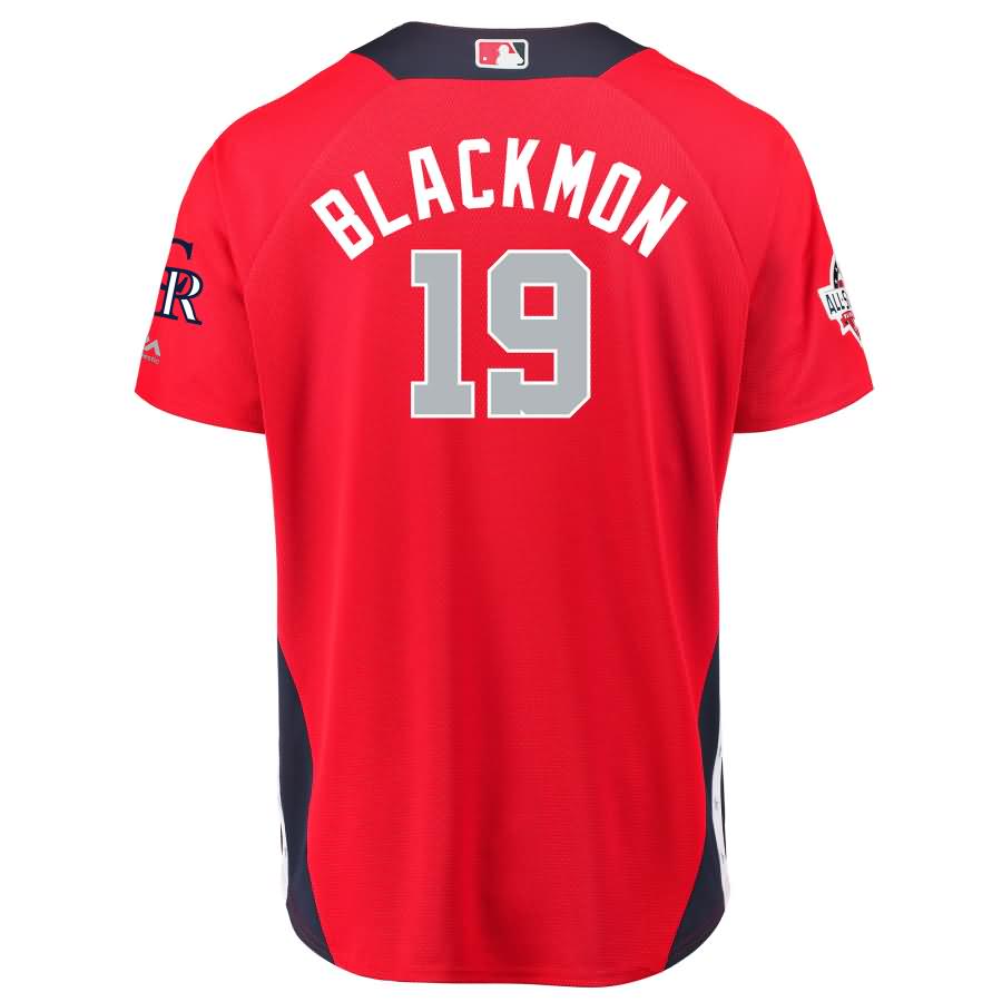 Charlie Blackmon National League Majestic 2018 MLB All-star Game Home Run Derby Player Jersey – Red