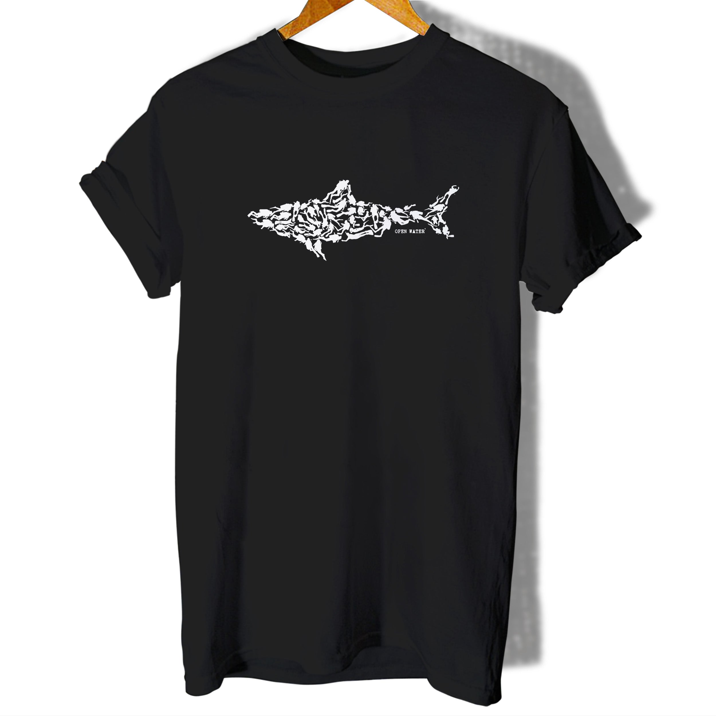 Shark Diving Divers Great White Scuba Women T-Shirt