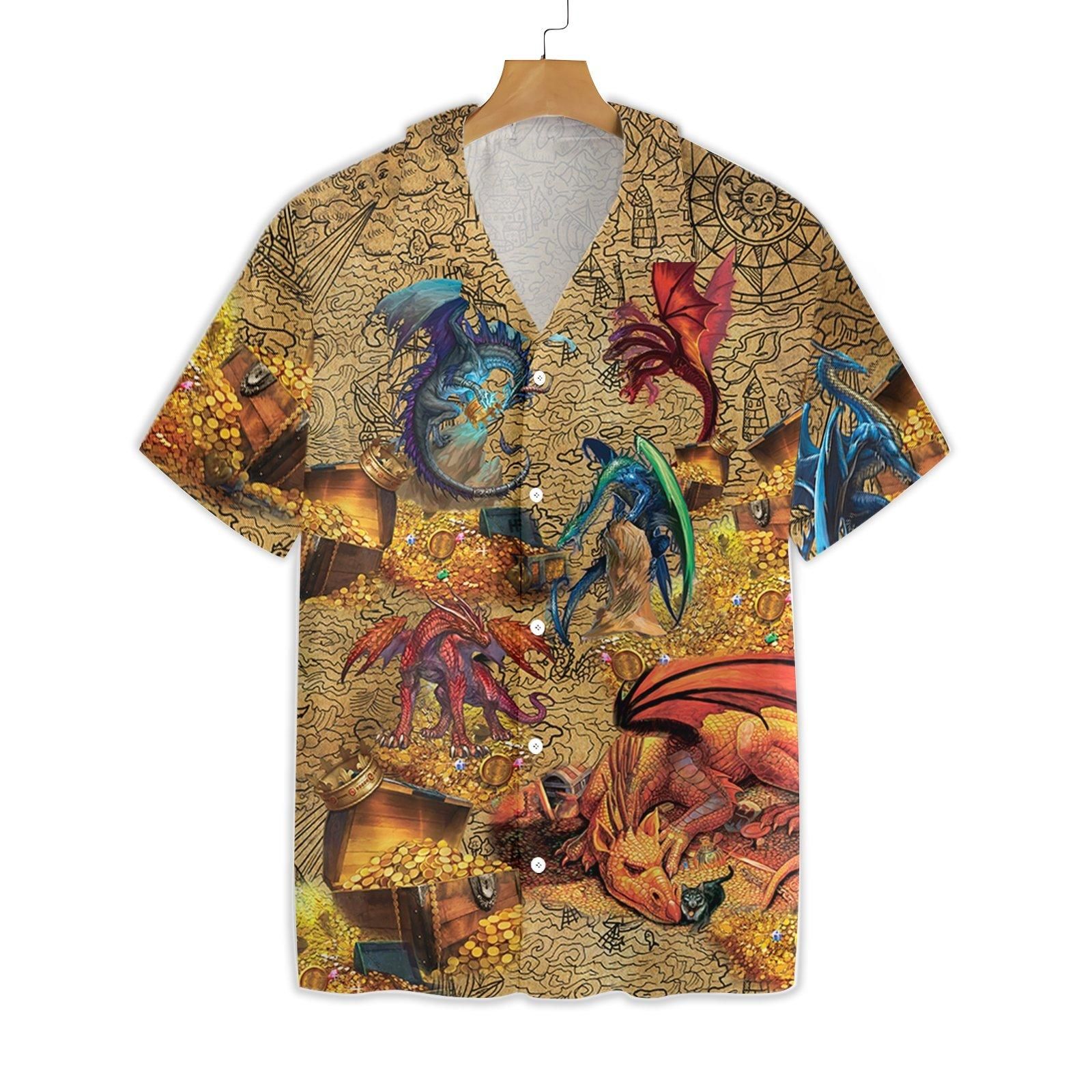 Dragons With Treasure 0512 Hawaii Shirt Ha93702