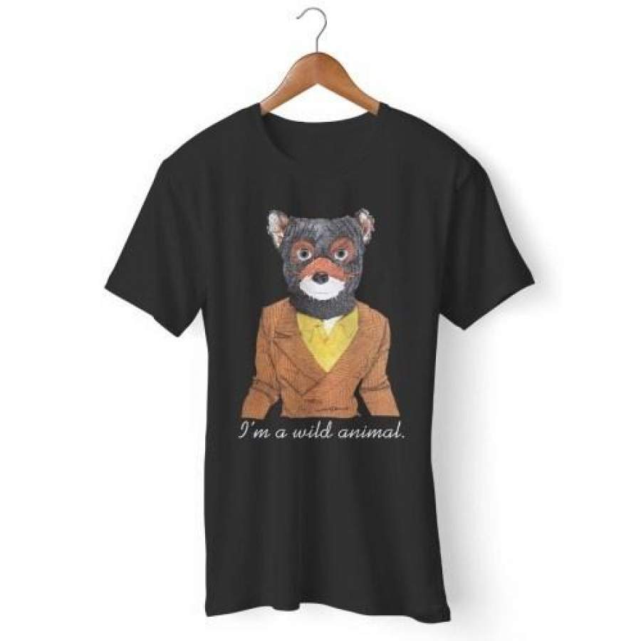 Fantastic Mr Fox I’m A Wild Animal Men T Shirt