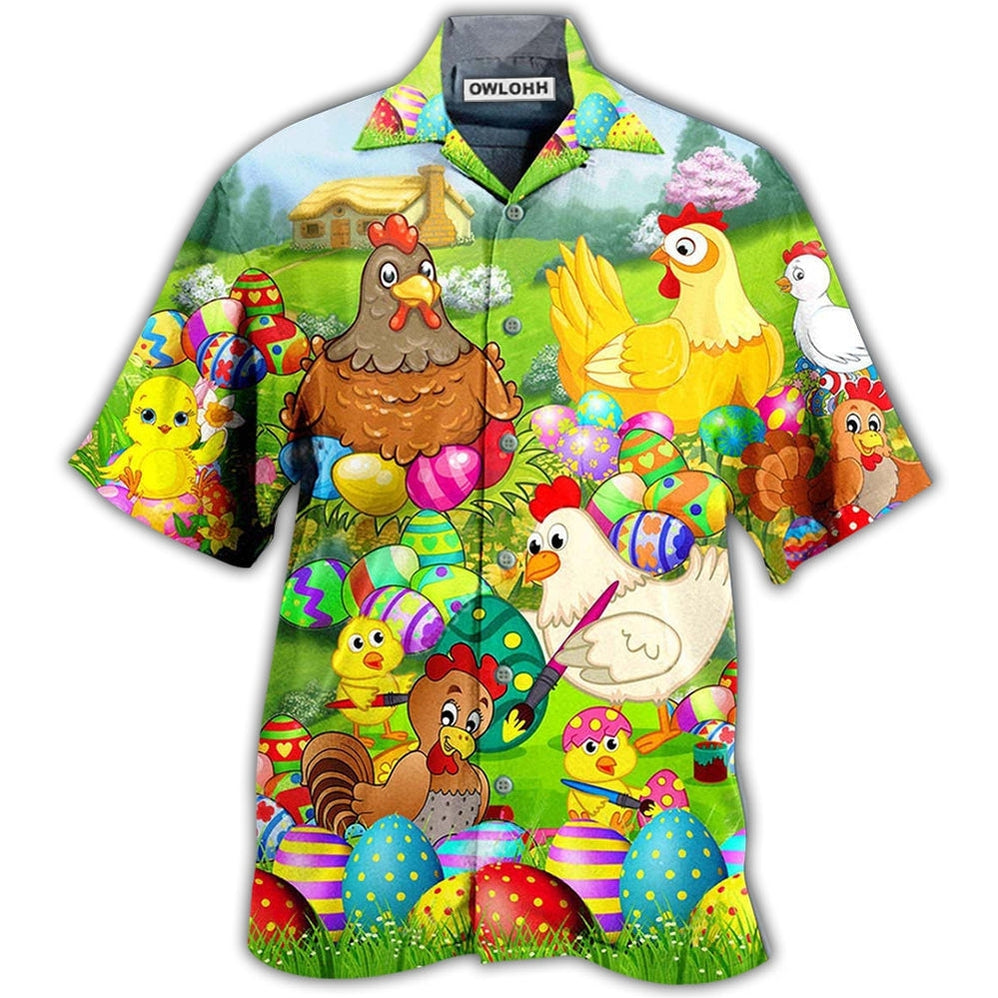 Chicken Easter Eggs So Cute Hawaii Shirt Ha102380