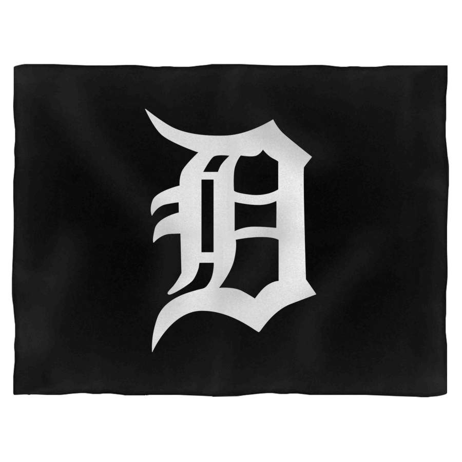 Detroit Tigers Old English D Blanket