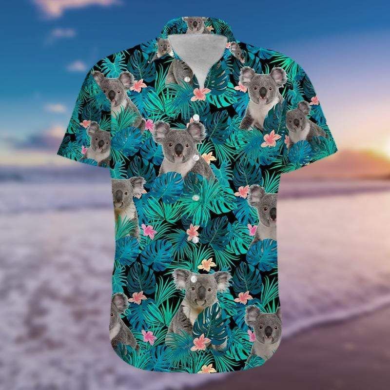 Discover Cool Koala Tropical Full Hawaii Shirts H Ha68858