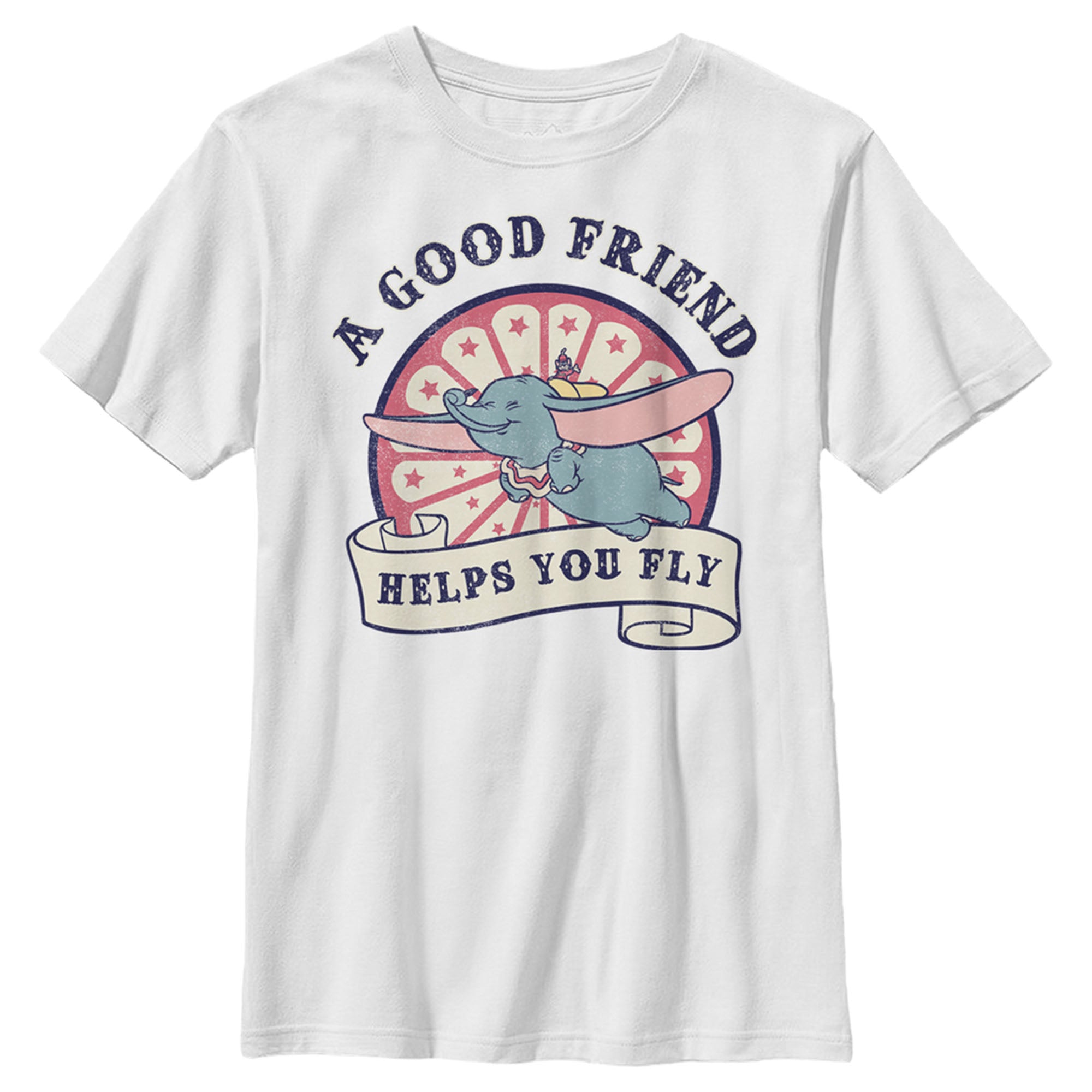 Boy’S Dumbo A Good Friend Helps You Fly T-Shirt