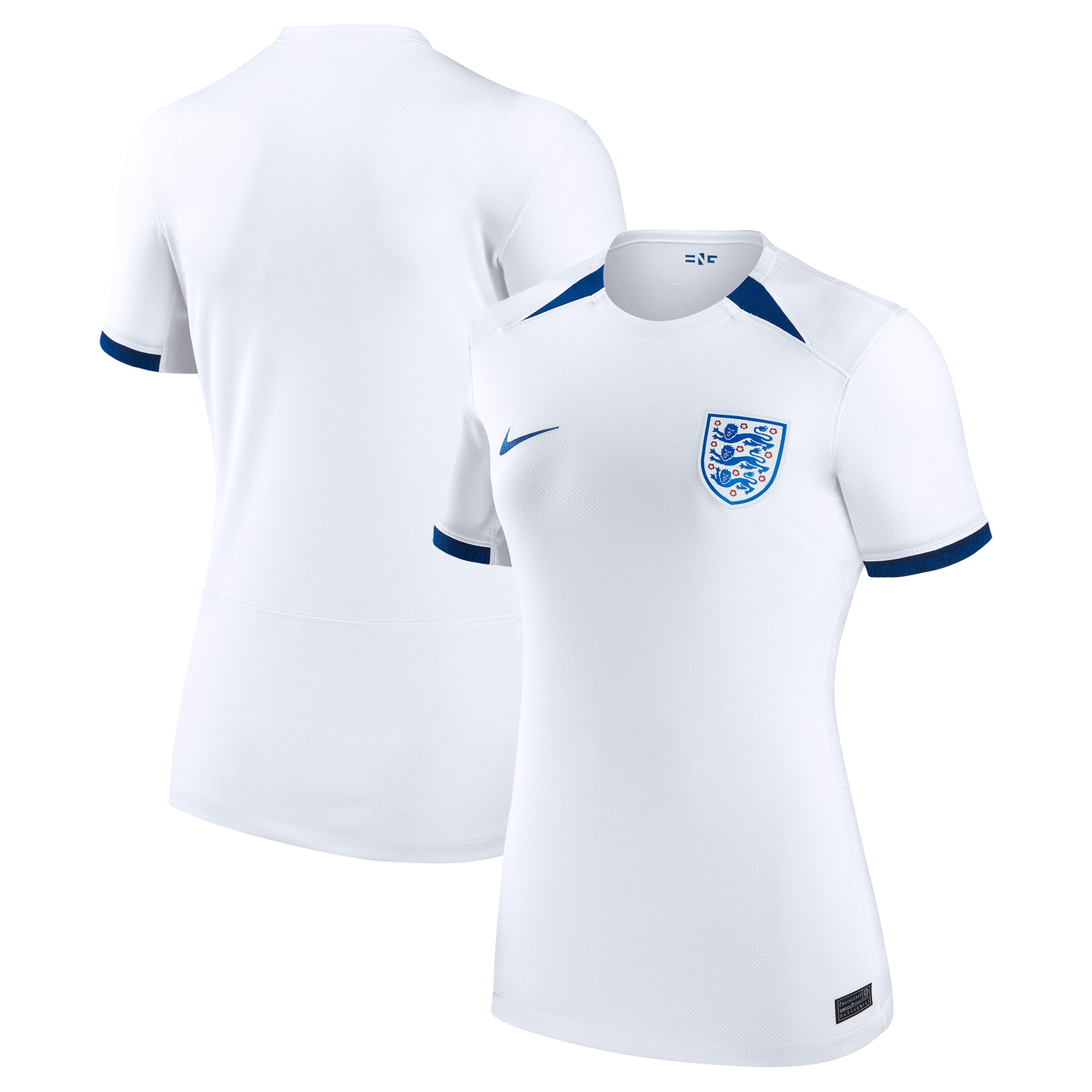 England Women's National Team Women's 2023 Home Stadium Replica Jersey – White