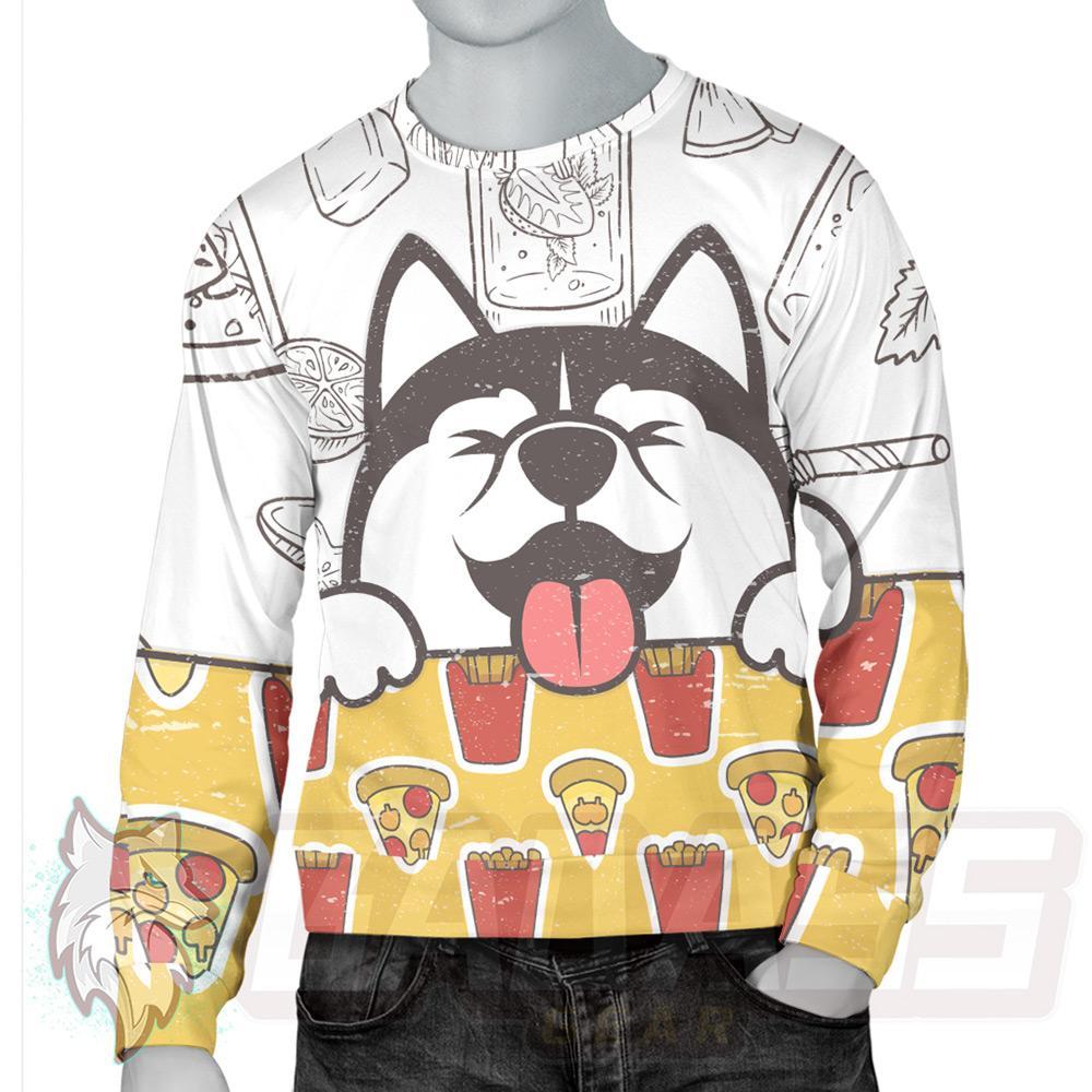 Happy Husky HUK-0016 Unisex Sweatshirt