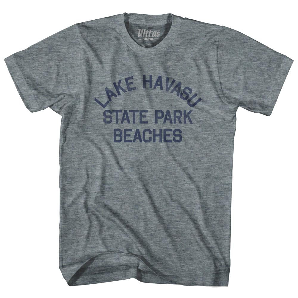 Arizona Lake Havasu State Park Beaches Womens Tri-Blend Junior Cut Vintage T-shirt