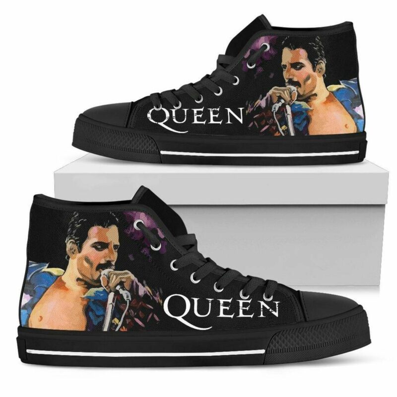 Freddie Mercury – Queen – High Top Running Shoes For Men, Womens Shoes3015