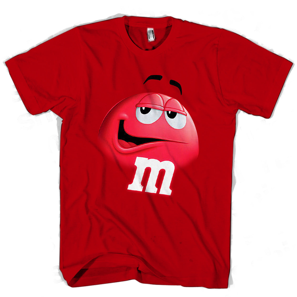 M N M Face Chocolate Candy Red Man’S Tee T-Shirt