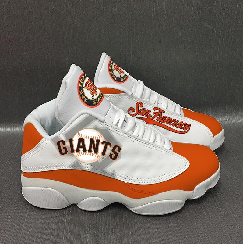 EDDORA™ San Francisco Giants Shoes form AIR Jordan 13 Sneakers- DT297