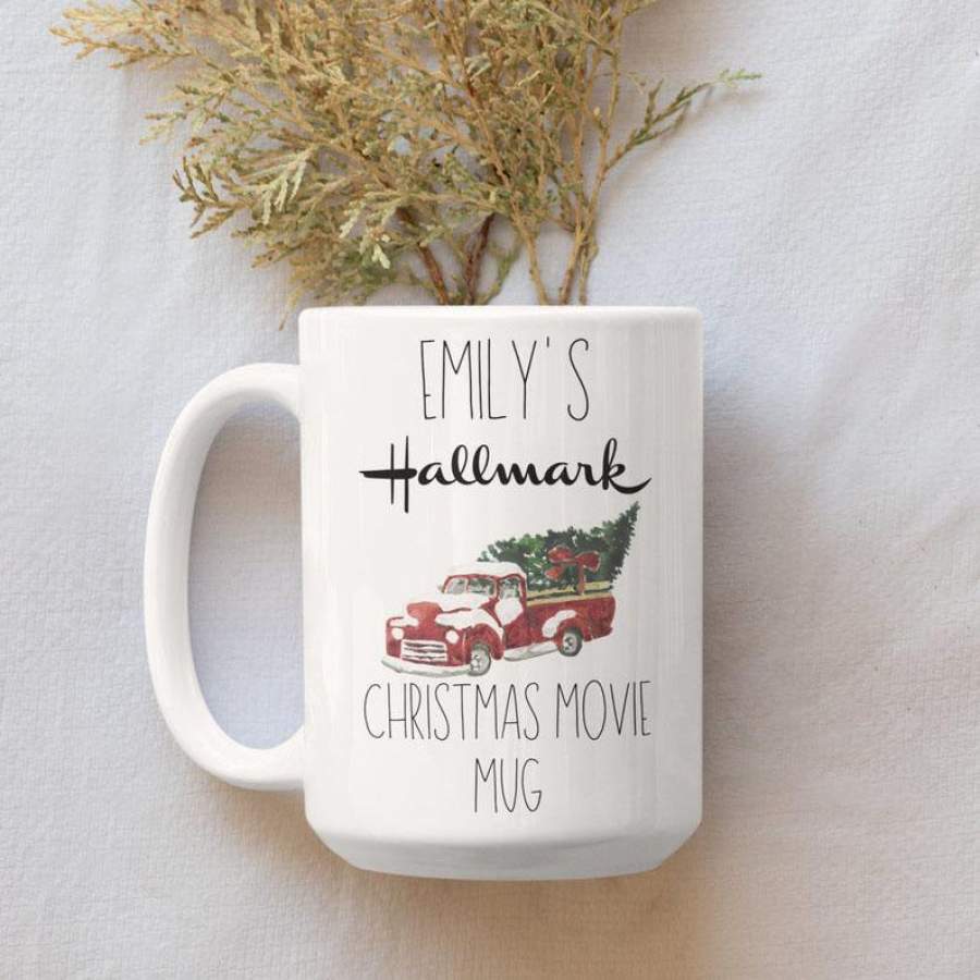 Personalized Christmas Movie Mug