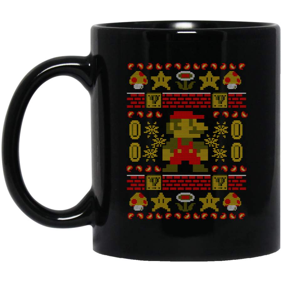 Super Ugly Sweater Mug Black Mug