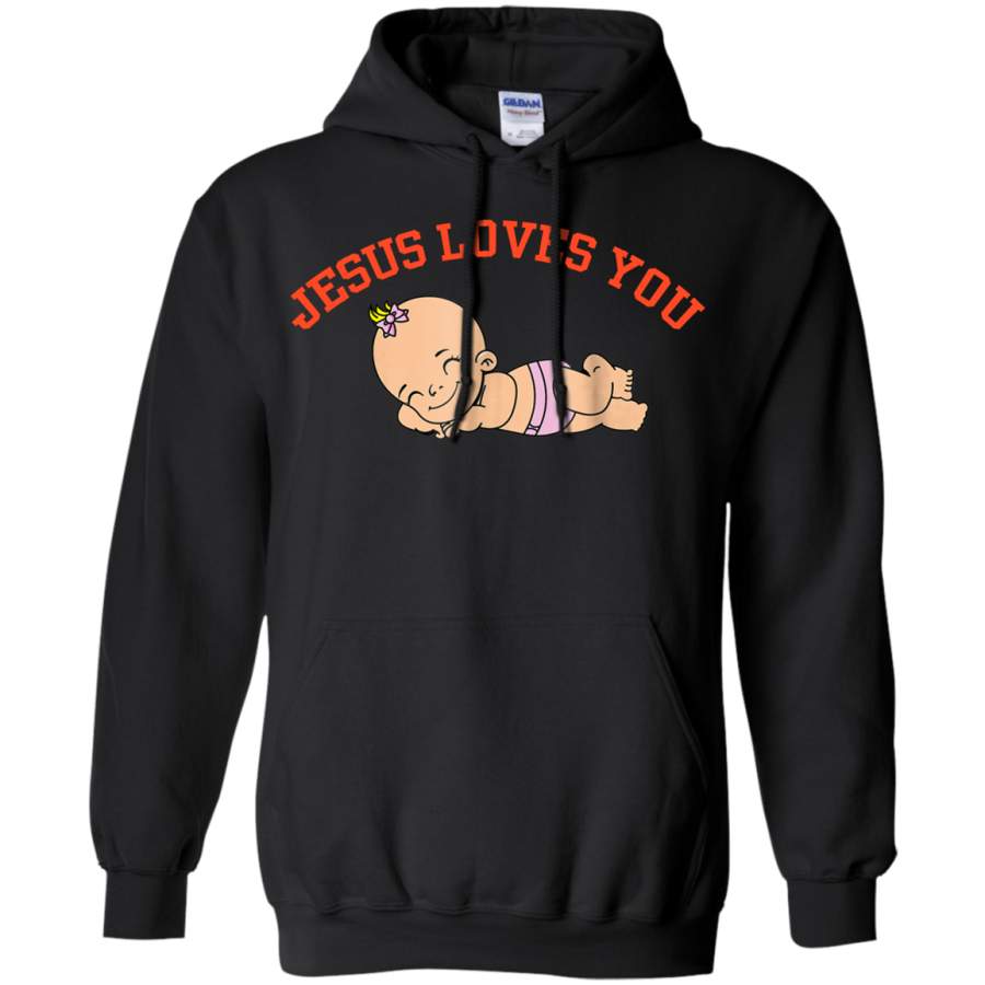 AGR Jesus loves you baby Hoodie