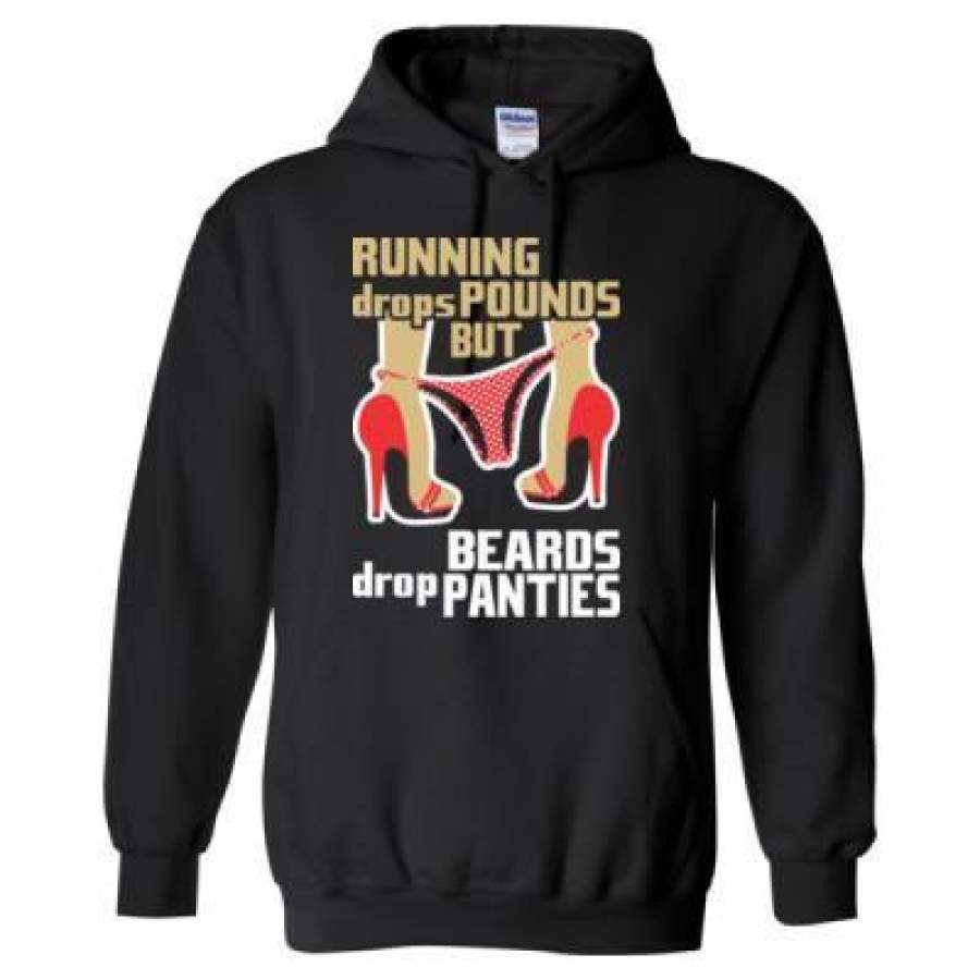 AGR Running Drops Pounds But Beard Drop Panties – Heavy Blend™ Hooded Sweatshirt