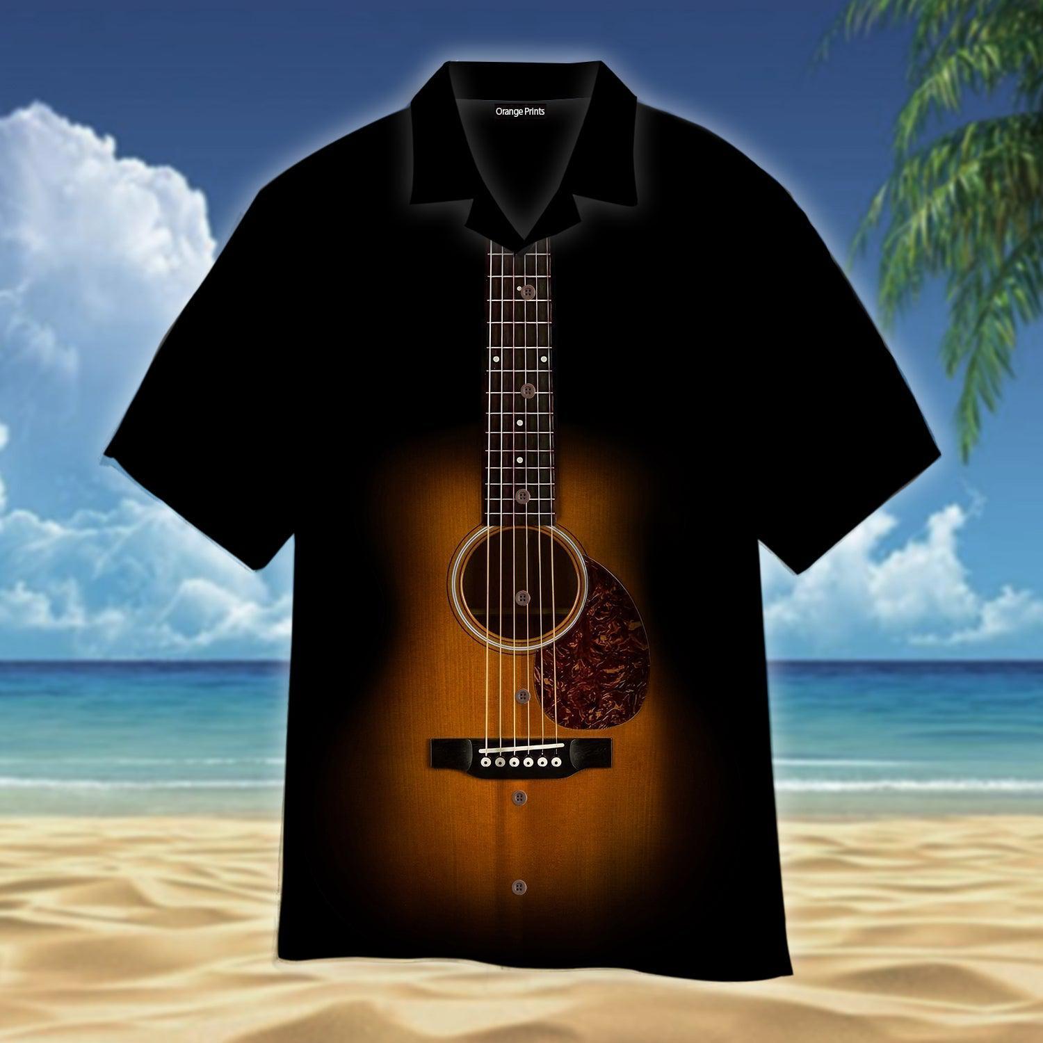 Guitar Art Hawaii Shirt For Men Women Ha80318