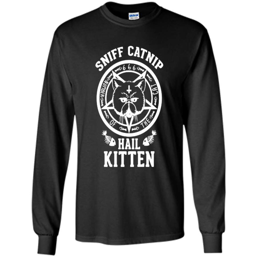 SNIFFS CATNIPS. HAIL KITTEN. T-SHIRT shirt